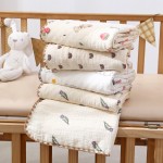 婴儿毯厂家 - 代工棉纱幼儿园午睡