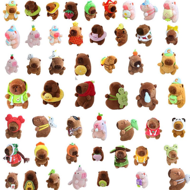 仓鼠钥匙扣厂家 - 卡哇伊动物超软毛绒