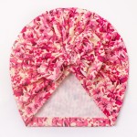 婴儿贝雷帽生产厂家 - 春秋薄款套头蝴蝶结