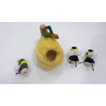 狗玩具厂家 - 蜜蜂蜂蜜屋躲猫猫发声