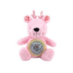 小鹿夜灯生产厂家 - 音乐毛绒玩具减压