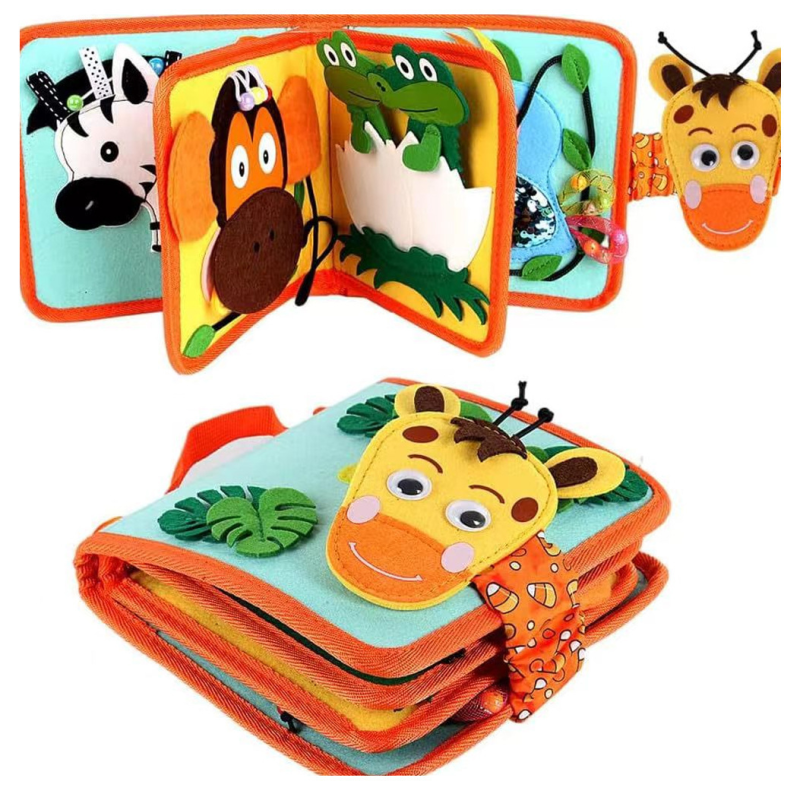 安静书生产厂家 - 梅花鹿毛毡忙碌板学前