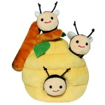 狗玩具厂家 - 蜜蜂蜂蜜屋躲猫猫发声