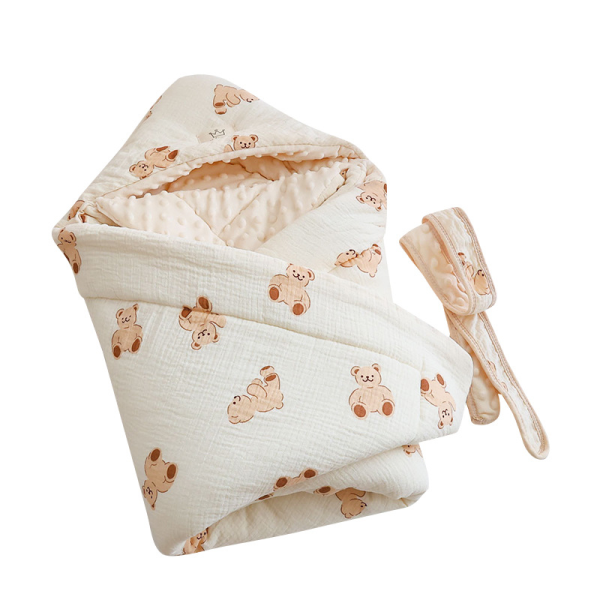 婴儿包裹生产厂家 - 柔软防螨加厚棉