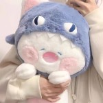 鲨鱼猫枕头生产厂家 - 超软卡哇伊水洗工艺