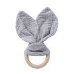 婴儿安抚巾厂家 - 纱巾棉木耳牙胶