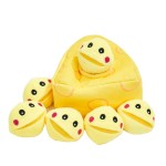 狗毛绒玩具厂家 - 发声卡通动物咀嚼玩具