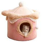 宠物窝生产厂家 - 冰淇淋造型单面开口