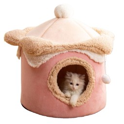 宠物窝生产厂家 - 冰淇淋造型单面开口