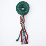 狗咀嚼玩具生产厂家 - 棉绳洁牙圣诞