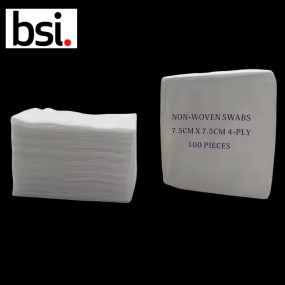 医用棉签生产厂家-非织造棉签10X10厘米