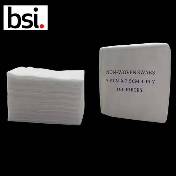 医用棉签生产厂家-非织造棉签10X10厘米