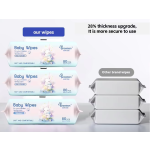 婴儿湿巾工厂-免费样品可定制有机80片