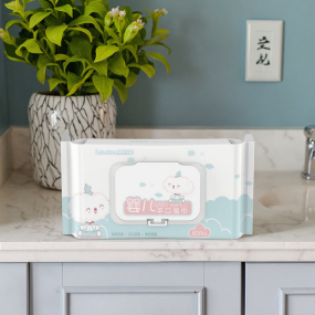 婴儿湿巾生产厂家-批发可定制印花无香软水