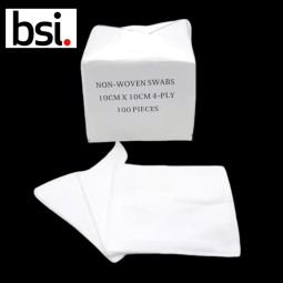 医用棉签供应商-医用平纹非织造7.5X7.5cm