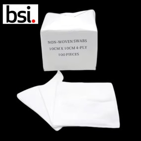 医用棉签供应商-医用平纹非织造7.5X7.5cm