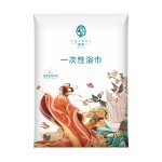 SPA毛巾工厂-快干木浆一次性湿发手浴面巾