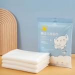 婴儿毛巾工厂-宝柔批发妈妈选择白色大号