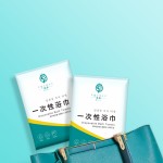 淋浴巾工厂-现货65x100cm酒店白色珍珠纹