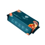 面巾供应商-厂价可定制复古绿包装美容