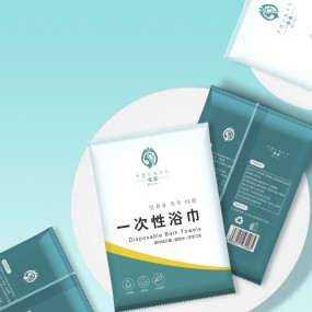 淋浴巾工厂-现货65x100cm酒店白色珍珠纹