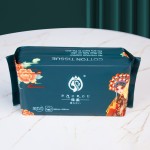 面巾供应商-厂价可定制复古绿包装美容