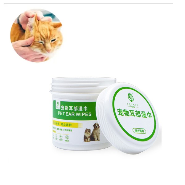 免洗湿巾生产厂家-免洗清洁犬猫泪痕护理