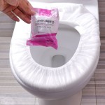 马桶座套生产厂家-蓝粉一次性卫生防水小包