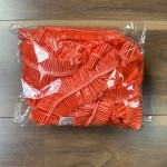 桌布生产厂家-140cm红白弹性PE膜宴会