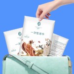 浴巾供应商-65x140cm天然白色非织造清洁巾