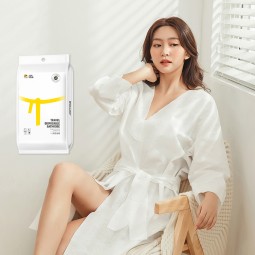 旅行睡衣生产厂家-酒店一次性免洗长袖汗蒸