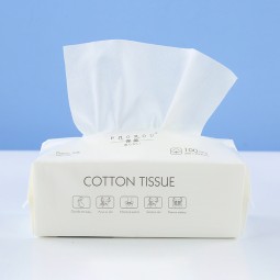 面巾纸生产厂家-宝柔50克湿干两用纯棉面巾