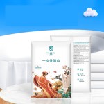 SPA毛巾工厂-快干木浆一次性湿发手浴面巾