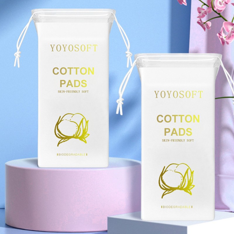 卸妆棉工厂-可定制一次性方形洁面不掉絮