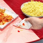 桌布供应商-一次性加厚柔韧PE材料防尘