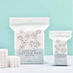 化妆棉生产厂家-可定制LOGO可重复使用有机