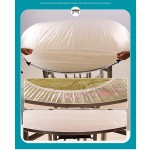 桌布工厂-120cm红白防水家用餐厅PE