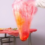 桌布工厂-一次性尼龙罩圆方桌用PE塑料