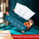 棉巾生产厂家-宝柔中式印花一次性软棉巾