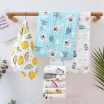 婴儿毛巾厂家 - 棉质六层多功能