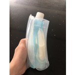 奶瓶厂家 - 专利鲸鱼弧粉红便携