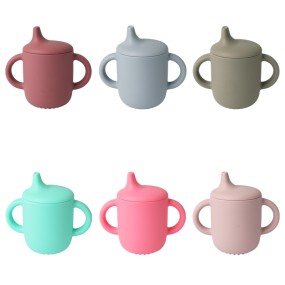 Baby Straw Cup Manufacturer - Silicone Drop-proof Leak-proof