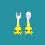 Baby Eating Spoon Factory - Integrated Silicone Stainless Steel