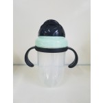 婴儿水杯厂家 - 透明双手柄