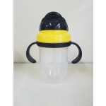 婴儿水杯厂家 - 透明双手柄