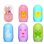 婴儿指甲护理套装厂家 - 4件套桶装设计直供