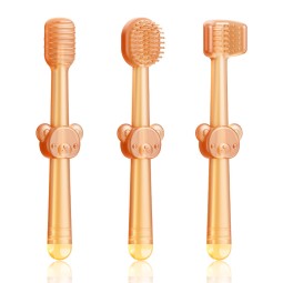 新生儿牙刷套装生产厂家 - 食品级硅胶套装