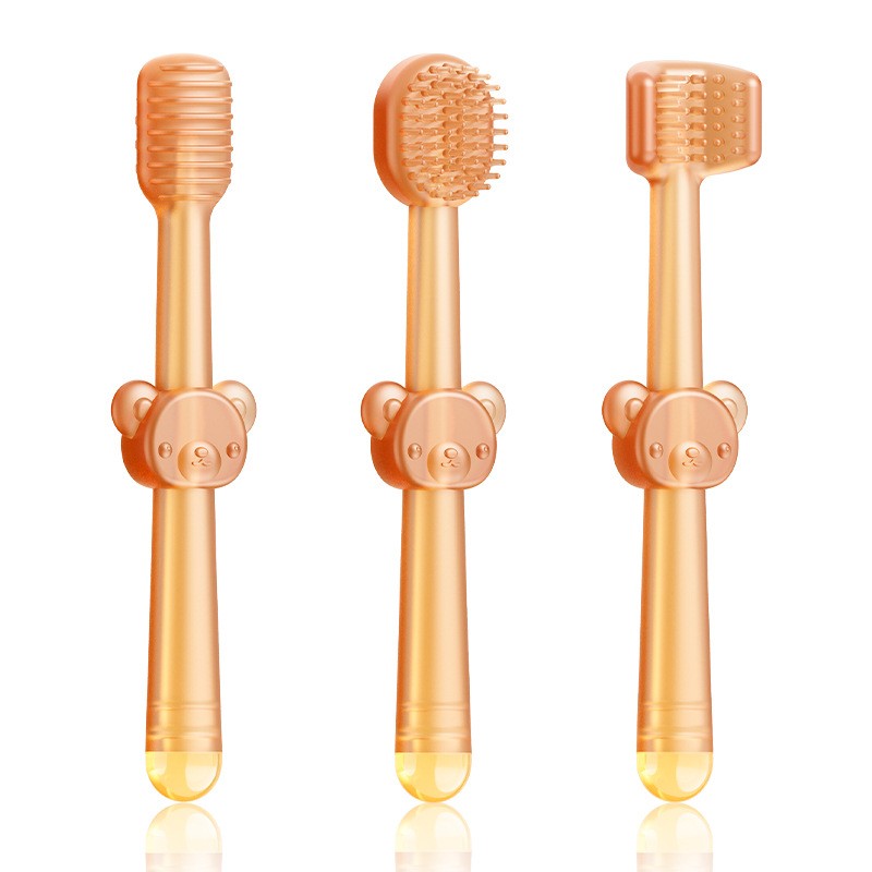 新生儿牙刷套装生产厂家 - 食品级硅胶套装