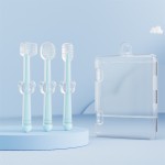 新生儿牙刷套装生产厂家 - 食品级硅胶套装