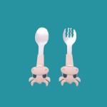Baby Eating Spoon Factory - Integrated Silicone Stainless Steel